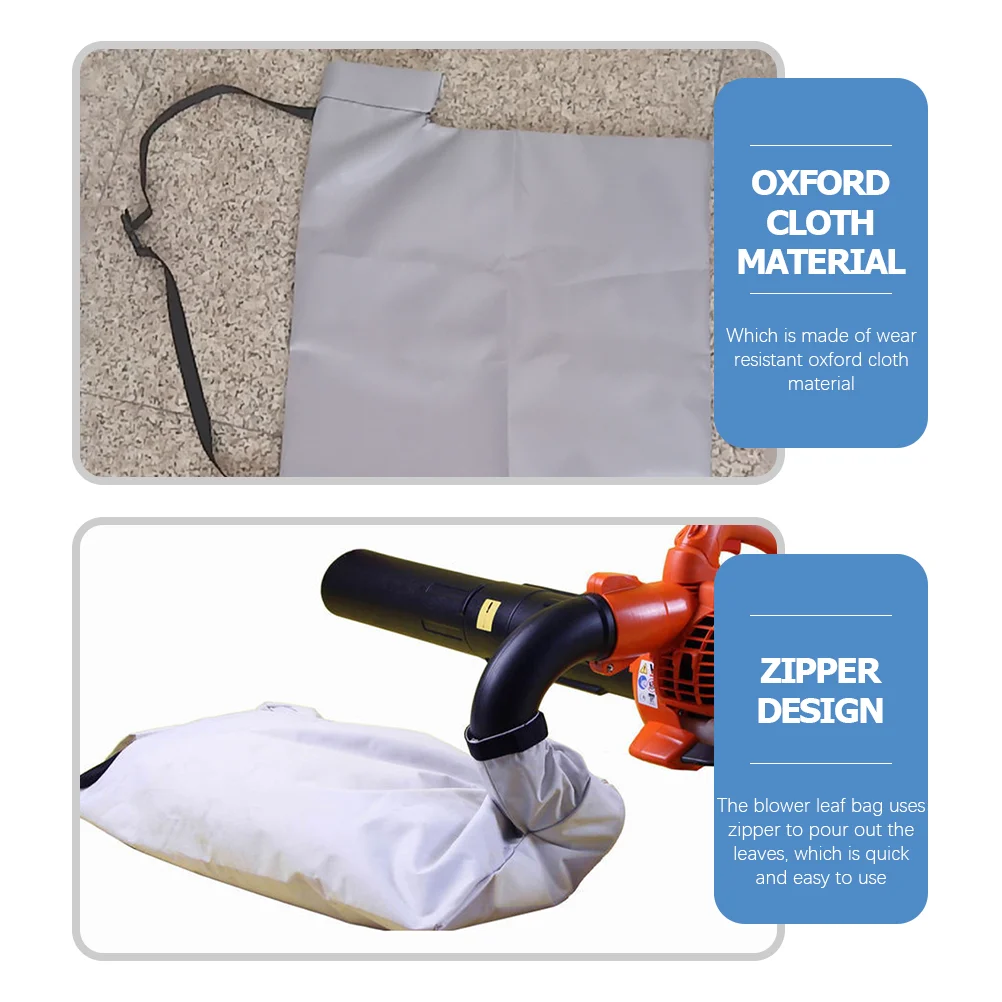 Leaf Blower Bags Practical Vacuum Replacement Outdoor Storage Yard Fallen Leaves 4