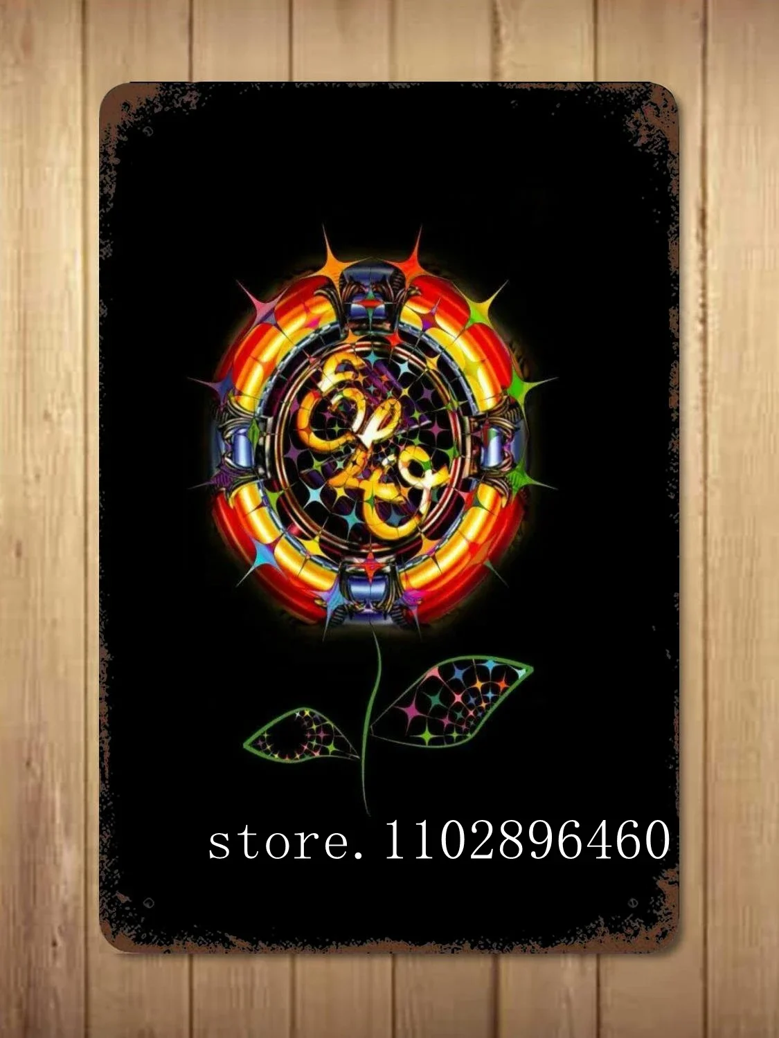 Description Picture 5 of itemElectric Light Orchestra Plaques &Signs wall decor Vintage Tin Signs Captain Metal Poster Decor for Bar Pub Club Wall Decoration