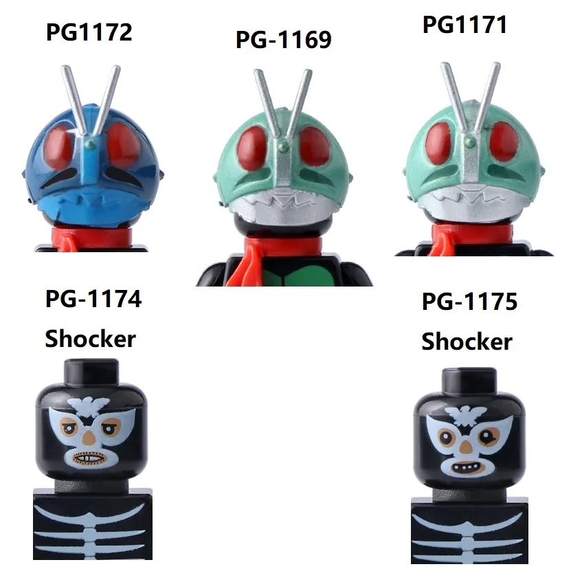 Shocker Soldier Rider Building Blocks Mini Action Figure Toys