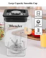 Machine commerciale Smunvétérans wn ie, machine à milkshake aux fruits Ju479, panneau anglais, faible bruit, mélangeur de glace de cuisine, centre commercial, 2200W 4