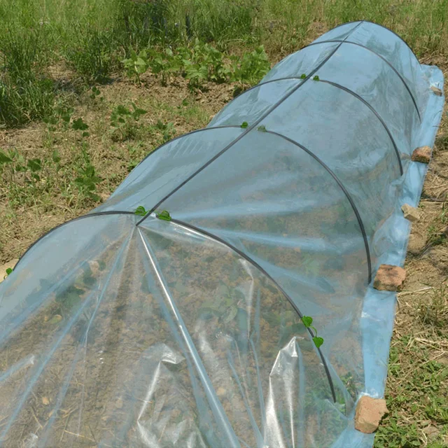 Üvegházhatású Karikák Készlet Kerti Fóliak Támogató Keret Íves Fészer Rúd Palánták Szigetelő Tartókert Növényi Óvoda Termesztése - Image 5