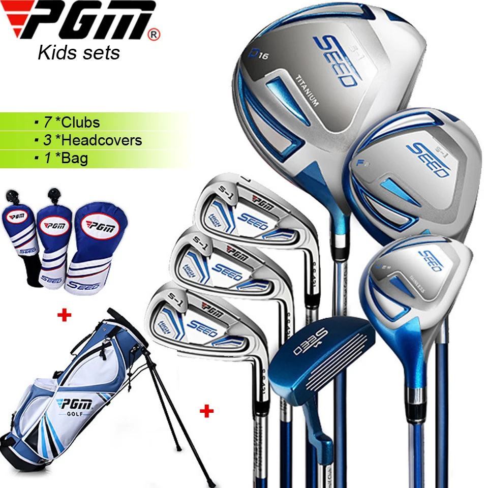 PGM Golf Club Sets for 120-165cm Height Boy Kids Junior Clubs