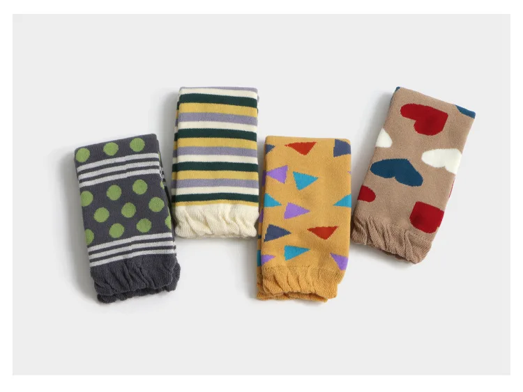 Description Picture 4 of itemBaby Leg Warmers Kids Knee Protector Thicken Cotton Leggings Toddler Kneepads Winter Newborn Safety Crawling Socks Knitted