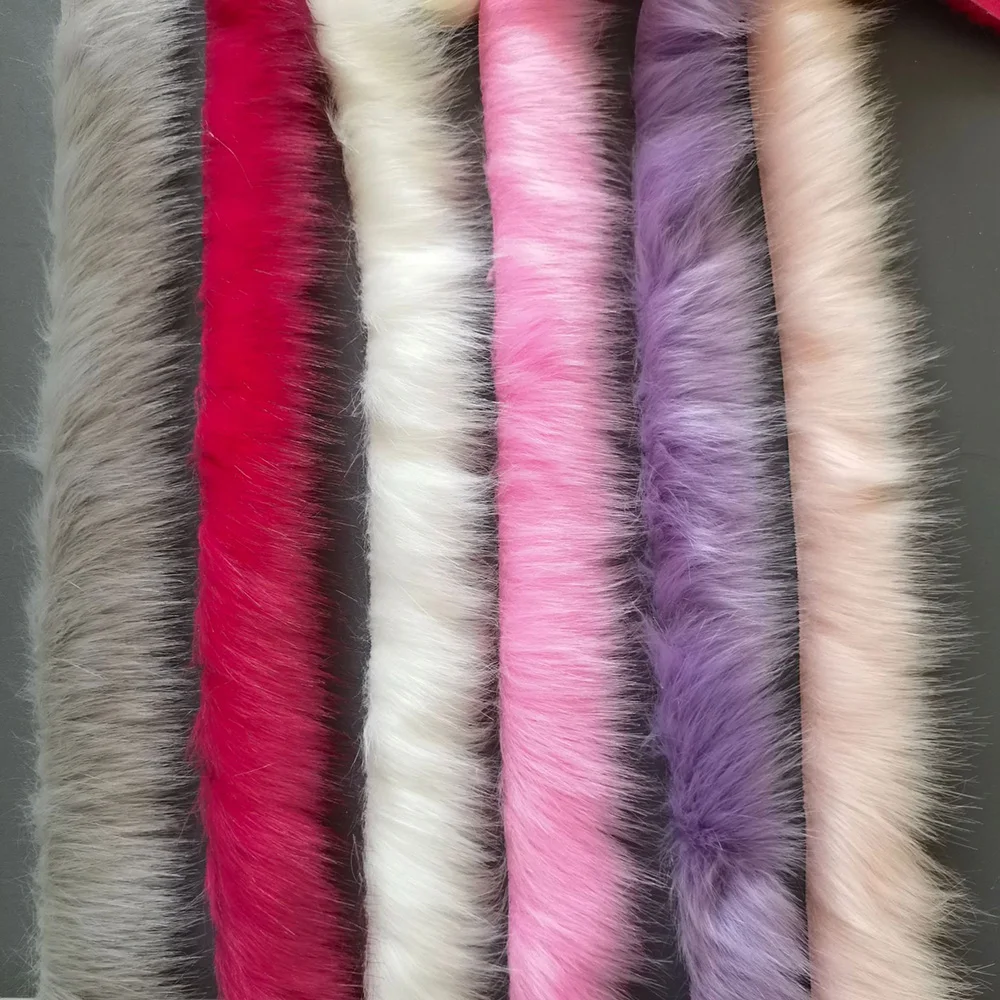 Fur Fabric Trim Clothes Accessories Artifical Thickened