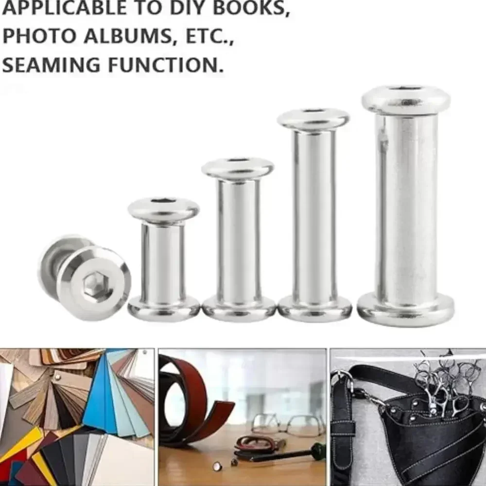 304 Stainless Steel Flat Hex Hexagon Socket Head Furniture Rivet Connector Insert Joint Sleeve Cap Nut M3 M4 M5 M6 M8 M10 hexagon socket nut