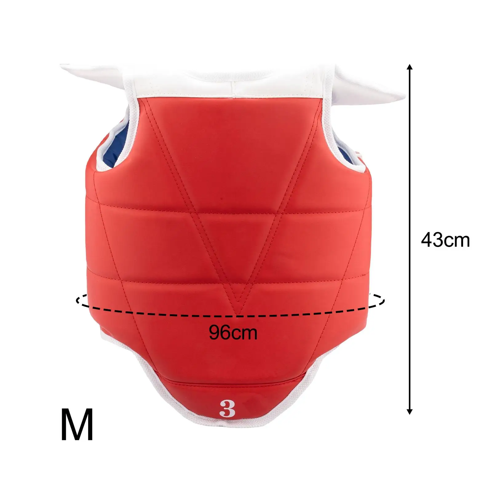Women Men Kids Boxing Reversible Belly Protection Protective