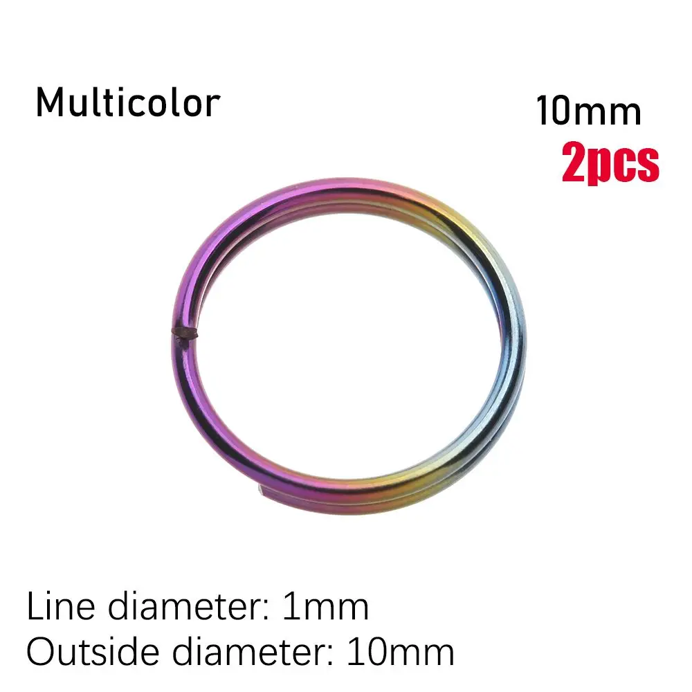 Multicolor-10mm 2pcs