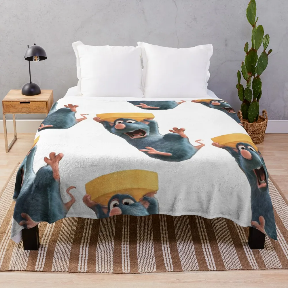 

ratatouilleThrow Blanket double blanket for summer