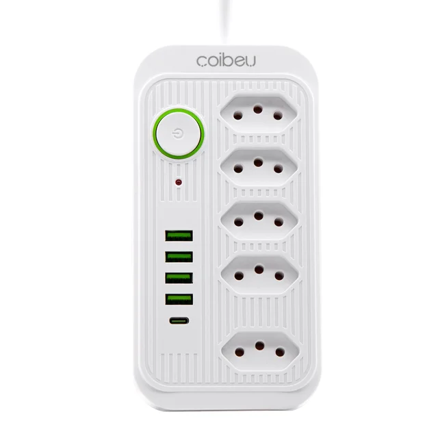 USB Plug, Electric Extension, Electric Socket, Brazil, Consumer Electronics, Line Filter, 110-220V,2M, USB