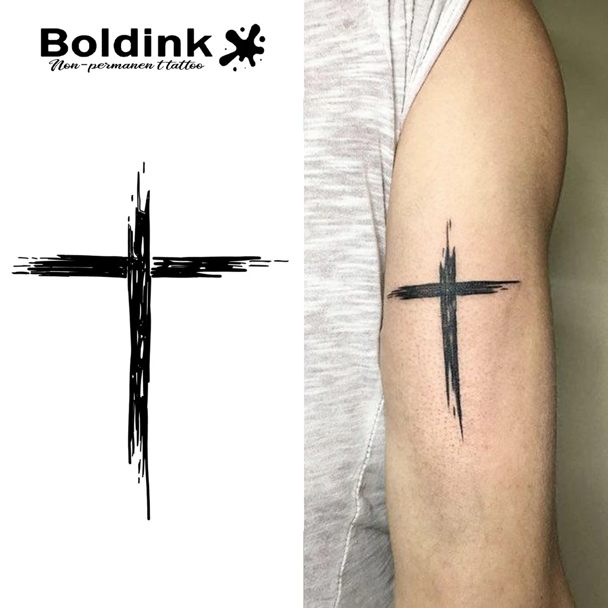 3 Cruces Tattoo Design: The Real Truth About Boldink's Waterproof Temporary  Tattoos, image size:1200x1200