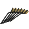 6Pcs Clean Industrial Copper Wire Brush Brass Wire Brush Set For Cleaning Welding Slag And Rust Cleaning Brush Hand Tool 4