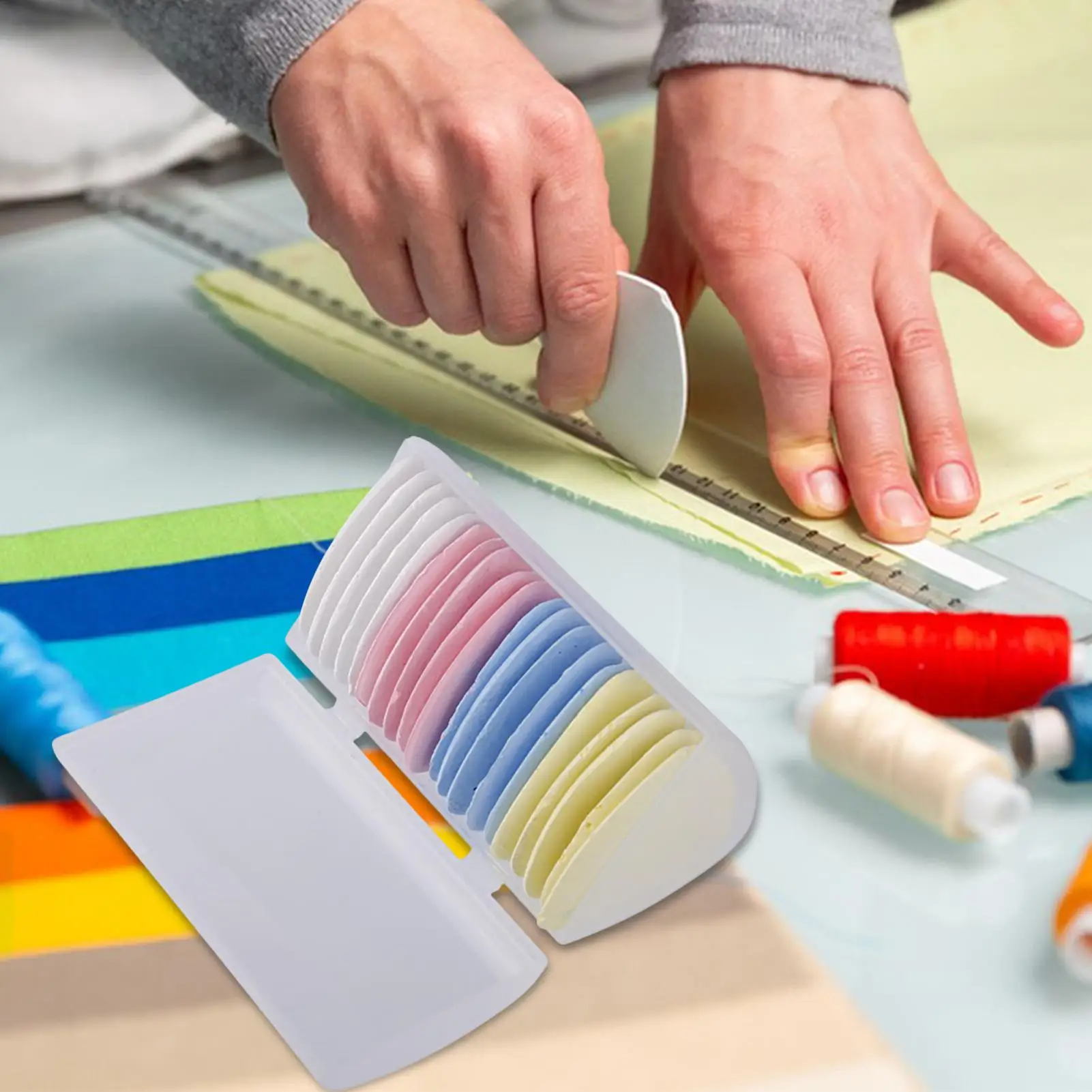 Fabric Chalk Fabric Erasable Marking Tool Triangle Shape Chalk Quilting Supplies For Professional Tailors Designers Dressmakers