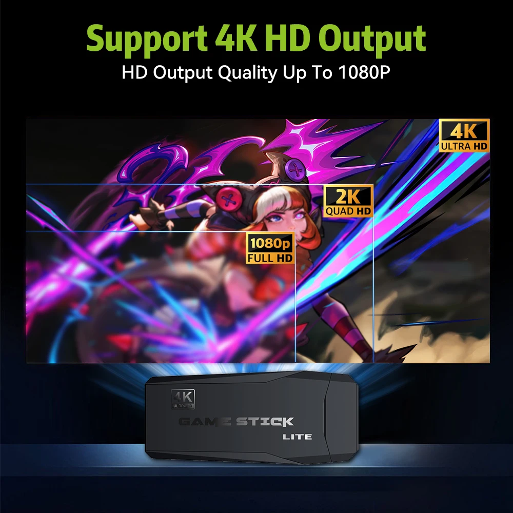 4K HD M8 TV Game Stick Video Game Console – jmachen