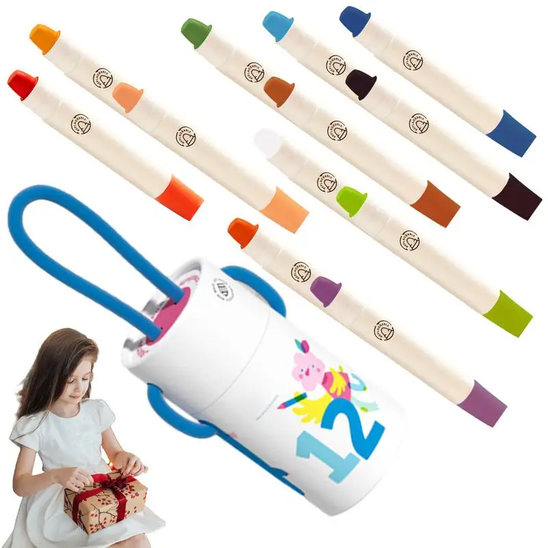 

Карандаши для малышей, набор из 12 мелков для быстрой сушки, наборы для художественной живописи, цветные моющиеся карандаши для классной комнаты