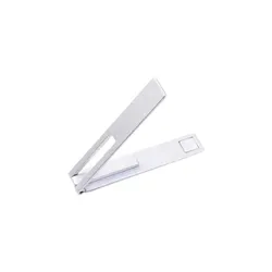 Sleek Foldable Magnetic Metal Phone Stand - Ultra Thin Desktop Holder (SZ036 - S)