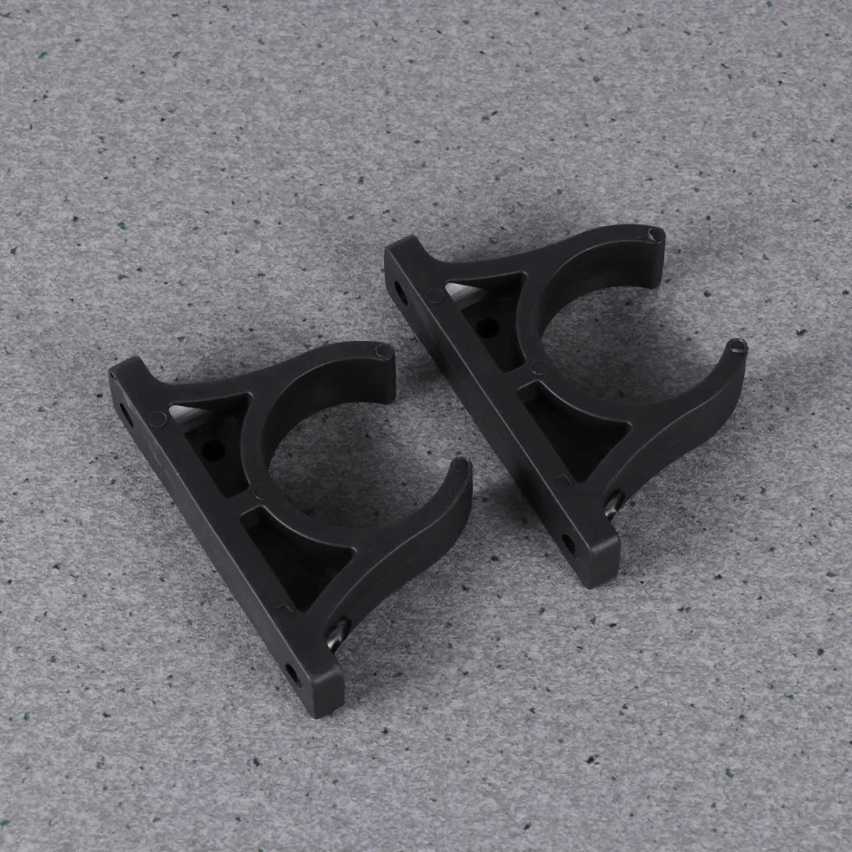 

2Pcs Kayak Paddle Clips Paddle Oar Holder Clips Keeper with 4Pcs Screws for Kayak Canoe Rowing ( Black )