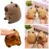Brown Capybara Squeeze Toy Gift Slow Rebound TPR Squeeze Toys Cartoon Capybara Antistress Decompression Toys Adult 1