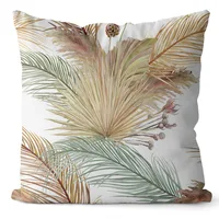 Leaves Pattern Cushion Covers for Sofa Living Room Chair Waist Pillow Case Home Decoration Nordic Modern Pillow Covers 3
