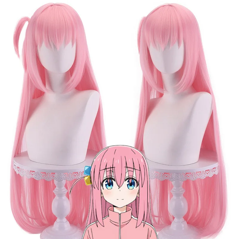 

Anime Bocchi The Rock Hitori Gotoh Cosplay Wig Straight Pink Wig Cosplay Anime Cosplay Wigs Heat Resistant Bocchi The Rock