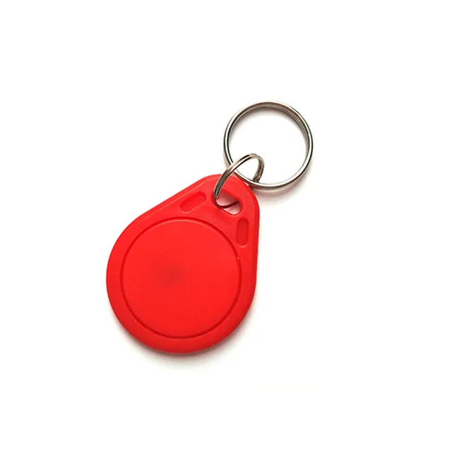 10pcs 125KHz T5577 Keyfobs Rewritable Duplicate Tag 5200 Proximity Copy Access Card ID Token Ring RFID Cloner Keychain 4