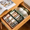 One Desktop Storage Box, A Bamboo and Wood Cosmetic Storage Basket, Is Suitable for The Living Room and Coffee Table. 4