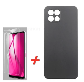 Vetro protettivo per T-Mobile REVVL 7 Pro T Phone 2 Pro 6.78 "custodia in Silicone trasparente per REVVL7 6 Pro vetro temperato