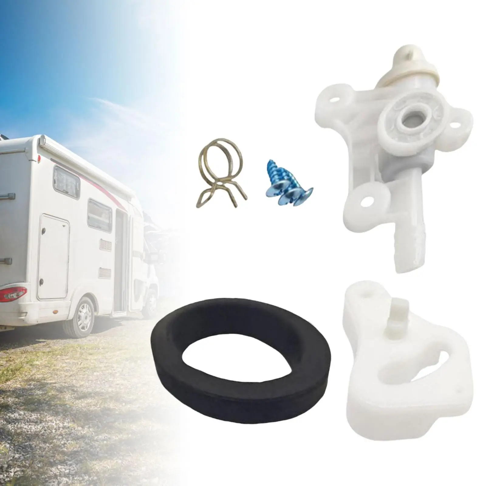 RV Toilet Water Easy Installation Replacements RV Toilet Parts