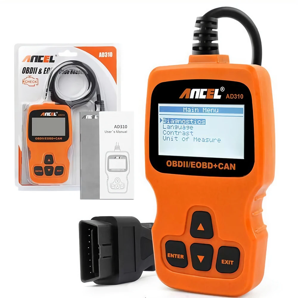 Ad310 obd2 автомобильный сканер инструкция