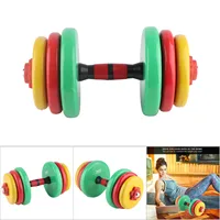 Colorful Dumbbell Fitness Dumbbell Colorful Removable Non Slip Grip Fitness Gym Home Weight Lifting Hand Dumbbell Hand Dumbbell - Image 2
