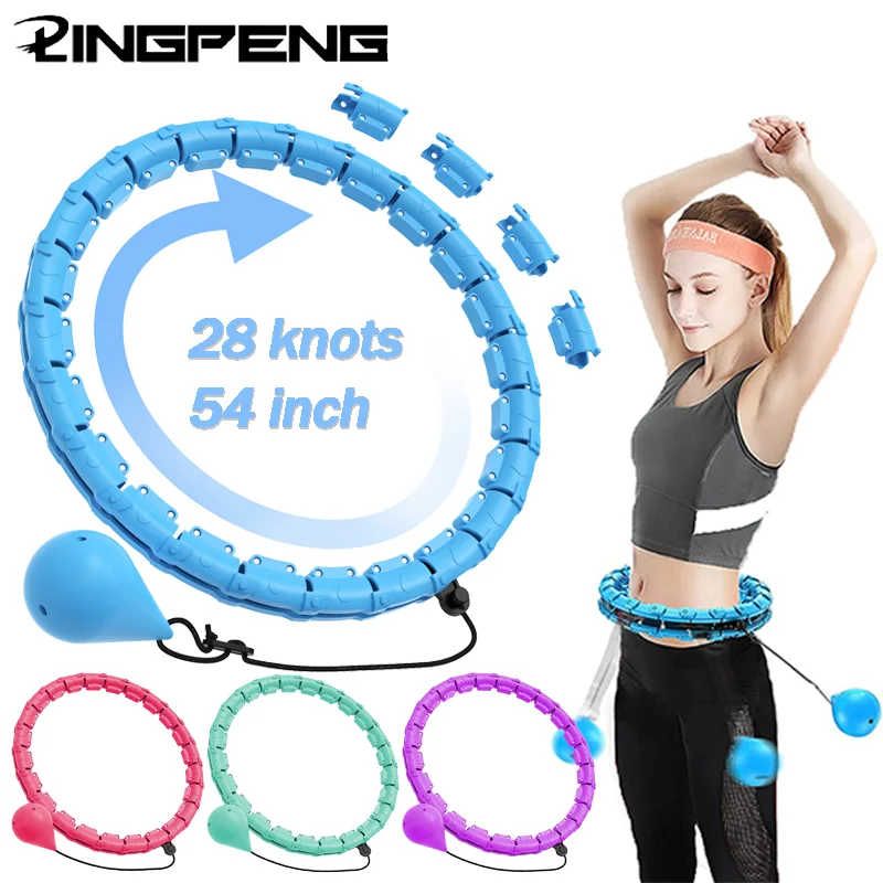 Weighted Hula Fitness Hoop for Adults Weight Loss fitness hoop