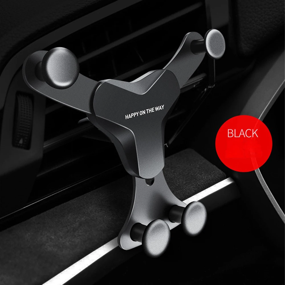

Гравитационный автомобильный штатив с защитой от царапин Портативный Многофункциональный прочный Автомобильный держатель для воздуховода и навигации