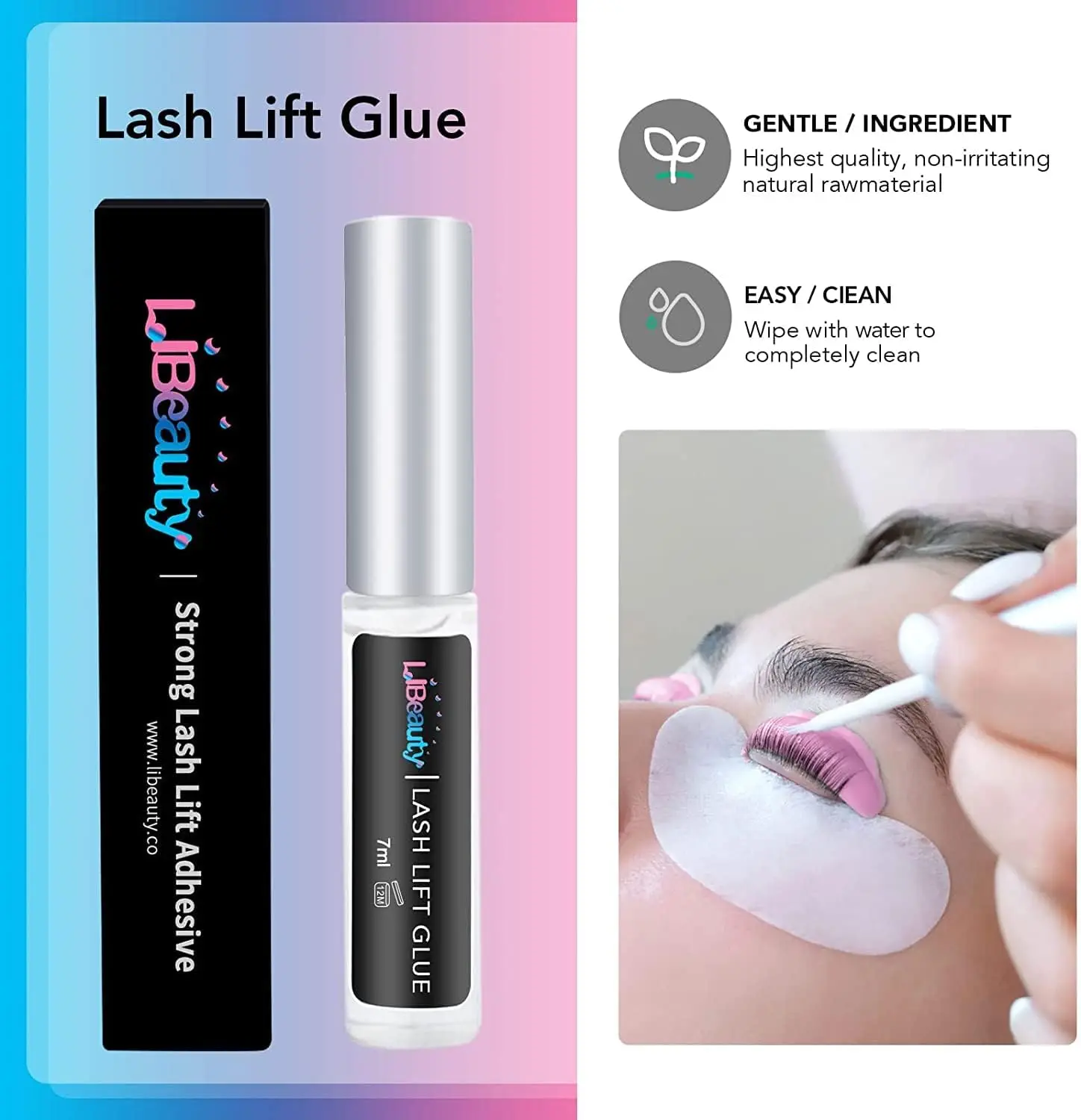 Lash Lift Glue Libeauty 7ml Super Strong Lash Lifting Adhesive Clear Eyelash Lifting Adhesive Makeup Tools