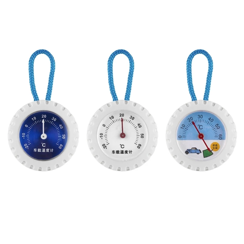 

Car Interior Temperature Gauge Blue Dial Thermometer for Accurate Readings Dropship