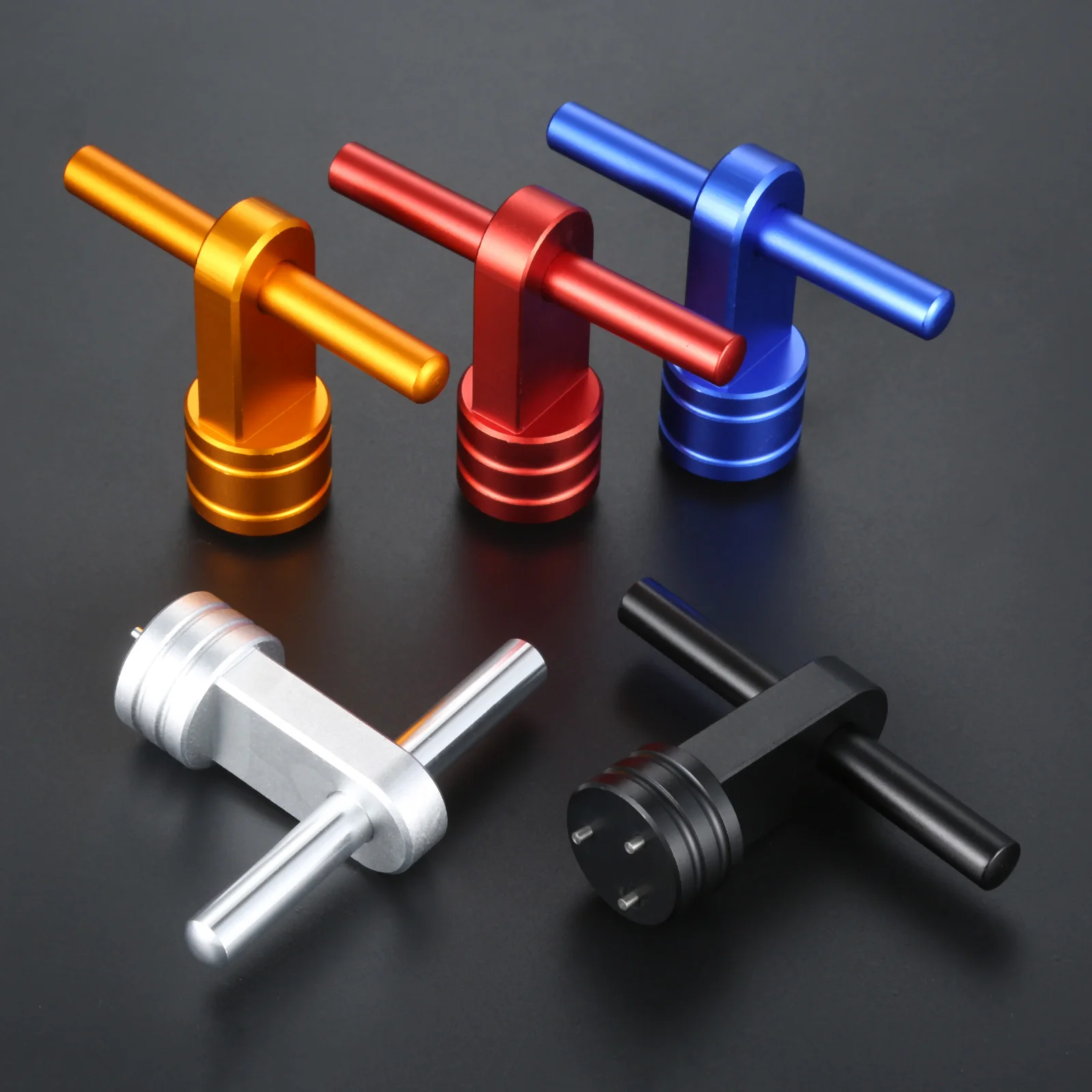 1Pc 5 Colori Strumento Chiave Da Golf Con 3 Punte Aftermarket Per L'Installazione E La Rimozione Della Collezione Tp E Spider Mini Putter Peso Lega