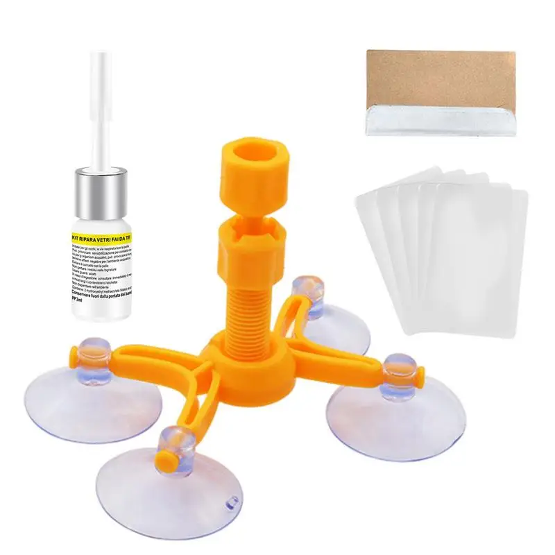 

Glass Repair Agent Car Tool Set Front Windshield Crack Car Repair Fluid DIY Cars Window Repair Tools Scratch Resin Repair Agent