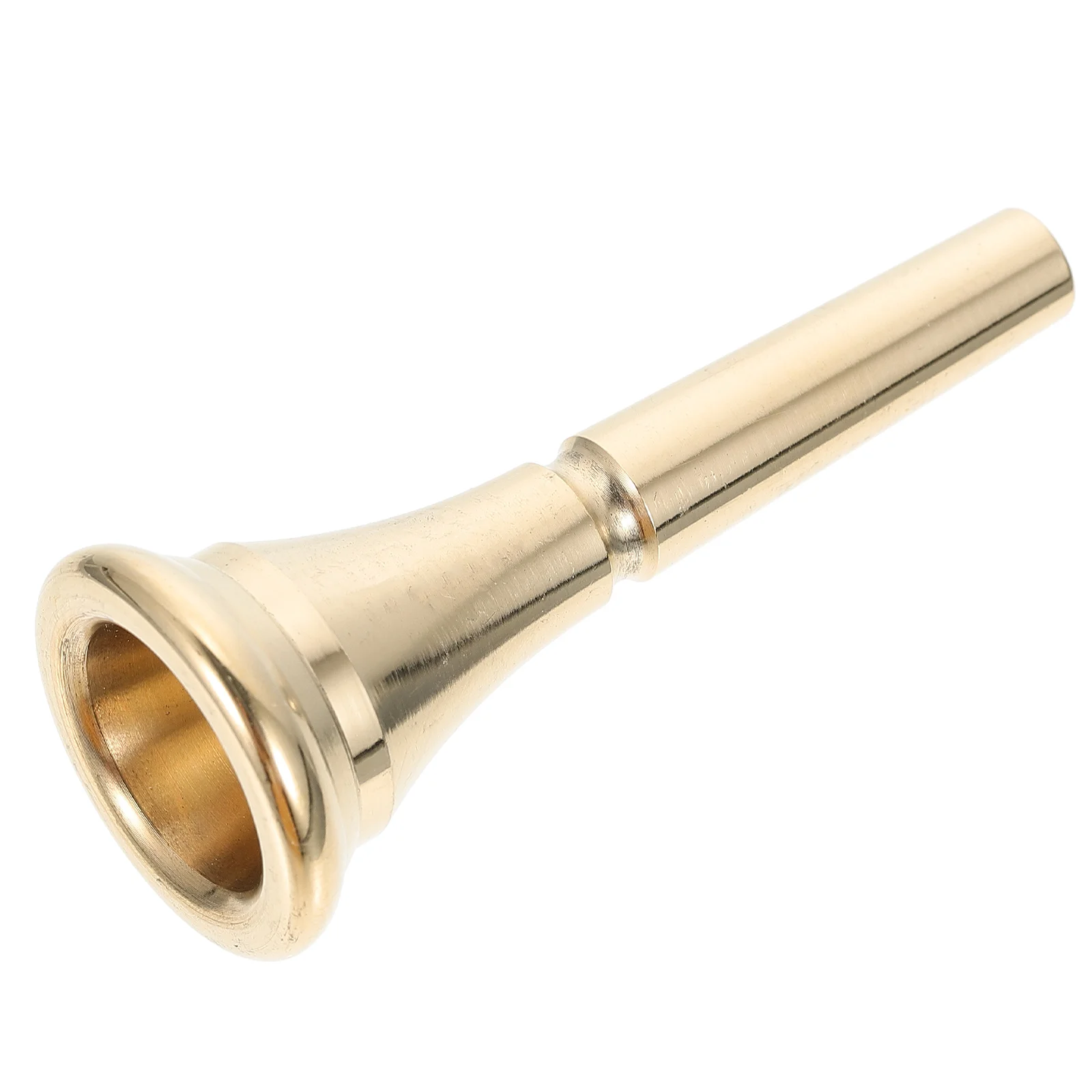 Horn Mouthpiece Tuba Mouthpieces French Musical Instruments Accessory Durable Optional Useful Golden Copper
