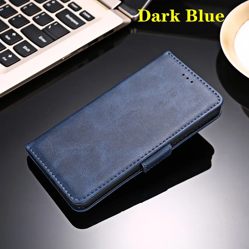 Leather & Silicone Business Phone Holster Wallet Cover Case