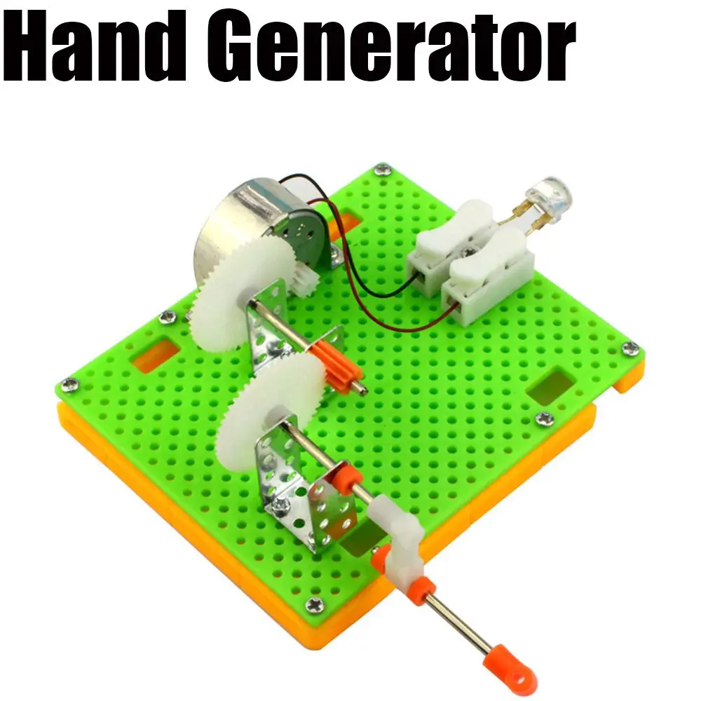 DIY For Children Plastic School Projects Science Experiment Toys Physics Learning Dynamo Generator Model STEM Toy