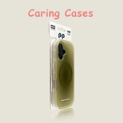 Matcha Green Gradient Clear Shockproof Premium Magnetic Case - iPhone 12 Pro Max (Matcha Green)