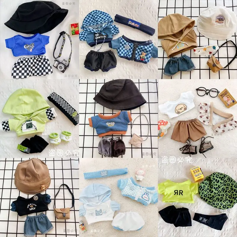 

Cotton Doll Clothes Shorts Sweater Pants Triangle Scarf Accessories