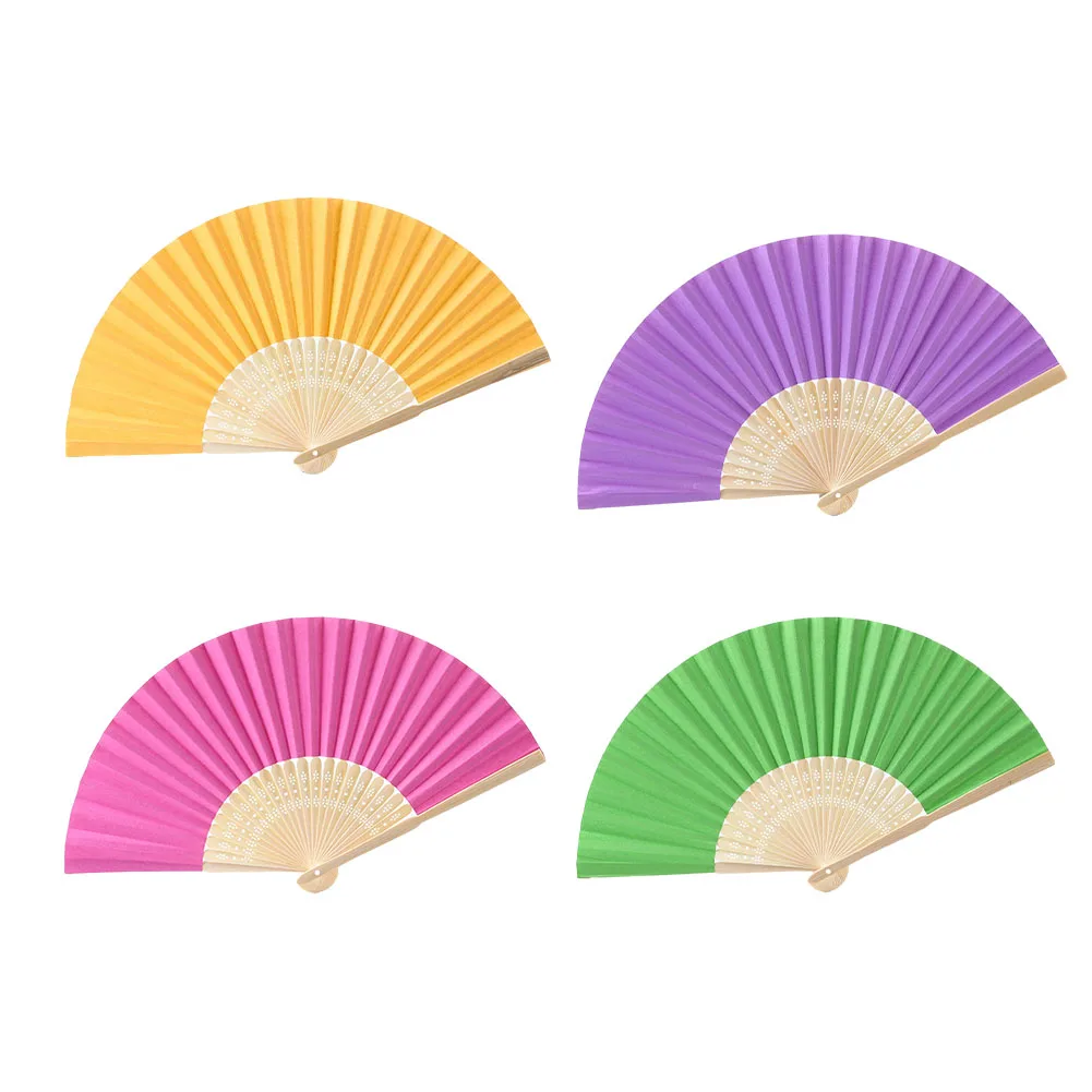 

5 шт., бумажный веер для рисования, с ручным управлением
