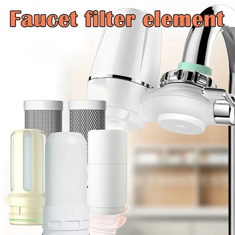 Water Filter Kitchen Faucet Tap Water Purifier Activated Carbon Tap Cleaned Replaced Chlorination Reducing Filter water purifier filter