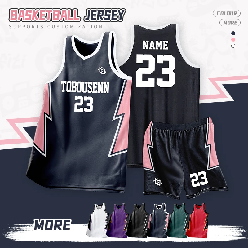 Sportswear Custom Men Women Basketball Jersey Set Club College Team Professional Basketball Training Uniforms Suit 2