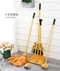Children's Cleaning Toy Simulation Mini Sweeping Broom Set Baby Kindergarten Mop Dustpan Kids Play House Housework Suit 1