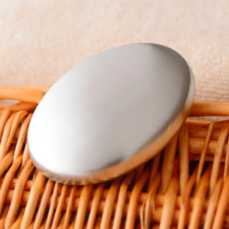 Soap Odor Remover Stainless Steel Soap Kitchen Bar Eliminating Odor Remover 1~20PCS odor removing soap