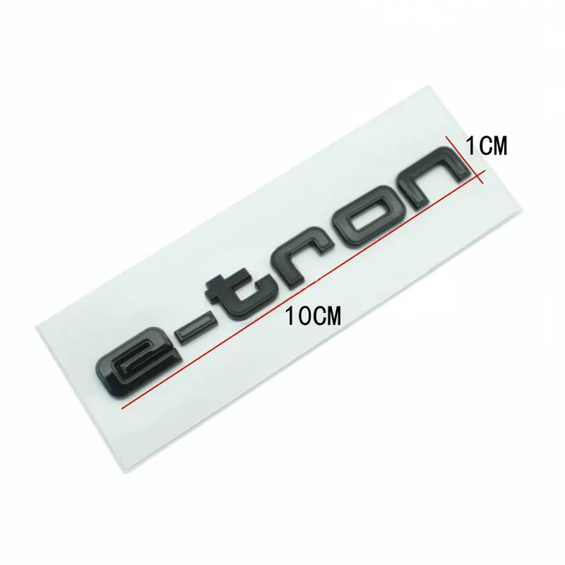 Electric Car Emblem Stickers - Premium Rear Tail Decor & Displacement Sign Accessories
