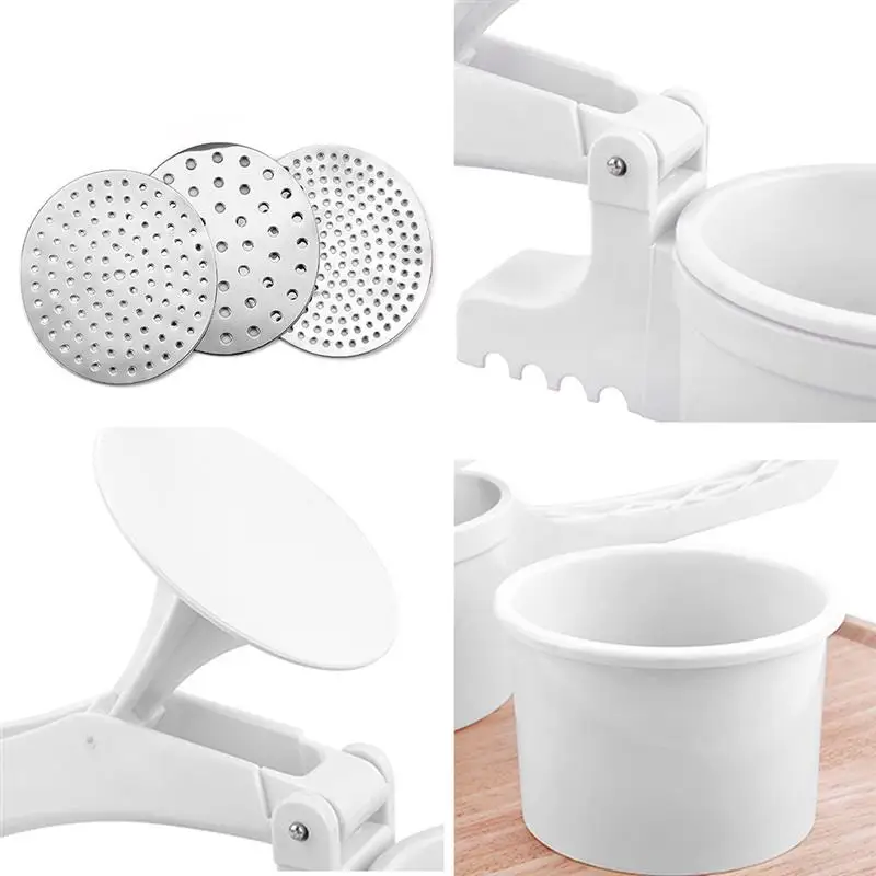 Potato Masher Vegetable Chopper Stainless Steel Potato Ricer