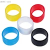 【No】4 Pcs Performance Grip Rings, Stretchable Rubber Shock Absorbers For Enhanced Tennis Racket Control And Comfort