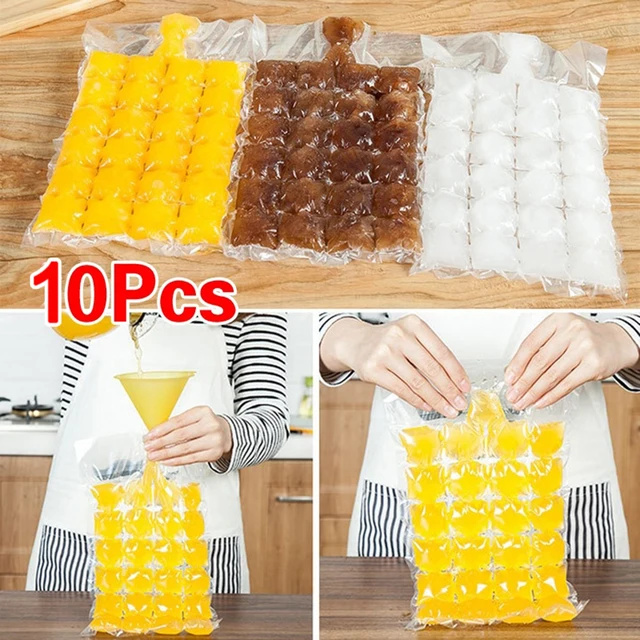 Dropship Disposable Ice Cubes Mold Ice Lattice Bag Transparent Quick  Freezing Self-sealing Bags Ice Macking Home Kitchen Bar Diy Gadgets to Sell  Online at a Lower Price