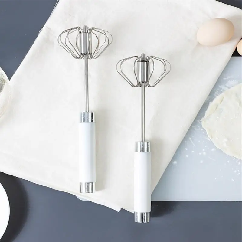 Egg Beater Egg Beater Mixer Semi-automatic Stainless Steel Cooking Tool Egg Cream Stirring Whisk Manual Kitchen Baking Tool Accessories